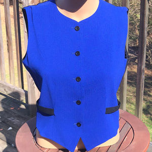 Alex Garfield Tailored Vest Size 4